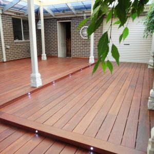 Decking built with timber from Sydney supplier